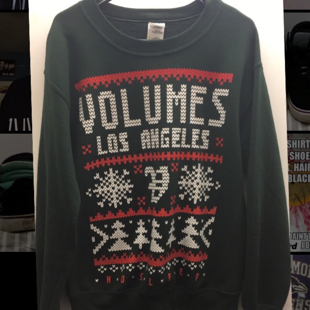 Volumes No Sleep Christmas sweater ‘14 mens small